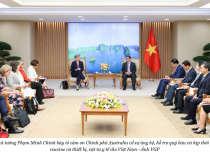 Đọc báo cùng Phân bón Điền Gia | Thủ tướng đề nghị Australia tạo điều kiện hơn nữa cho nông thủy sản Việt Nam